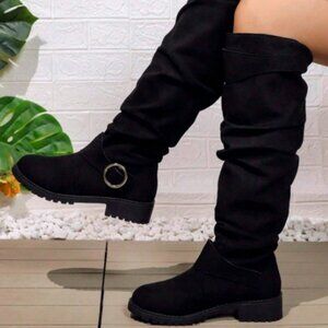 Low - Heel Western Cowboy Boots